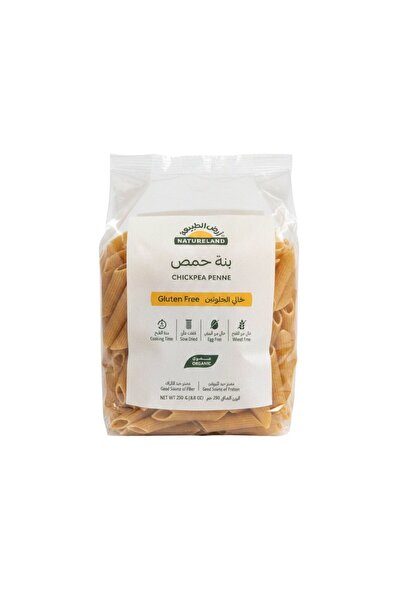natureland Penne Pasta with Chickpeas 250g