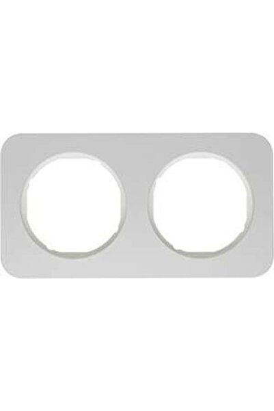 hager Cadru 2 ori Berker R.1 alu/alb 10122174