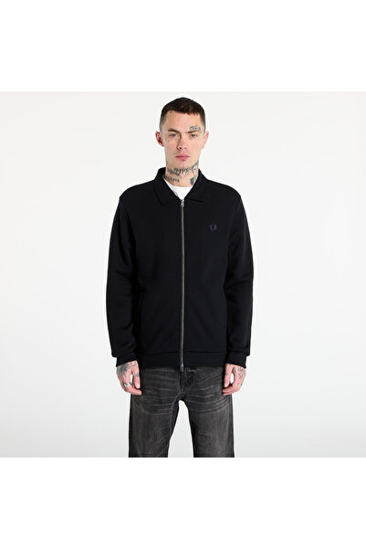 Fred Perry Erkek Fermuarlı Sweatshirt