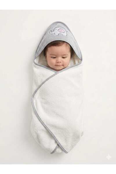 sea gulf Newborn Baby Towel with Hood Suitable for Newborns to 9 Months Old