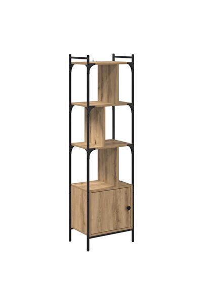 vidaxl Bibliotecă Stejar Artizanal 44,5 x 30 x 154,5 cm Lemn compozit