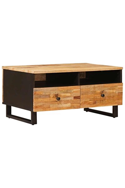 vidaxl Masă de cafea Maro 80 x 54 x 40 cm Lemn de mango solid