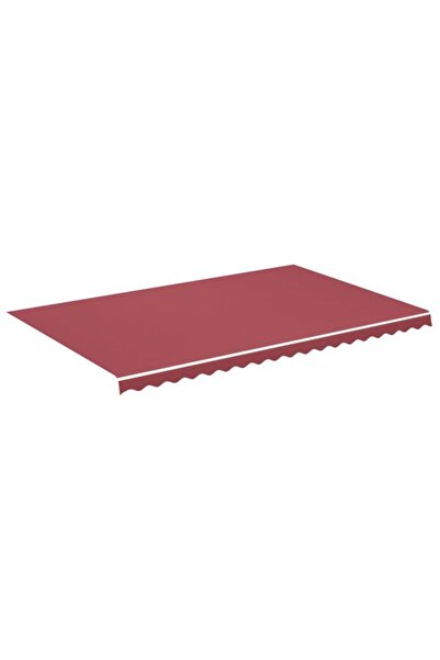 vidaxl Material de înlocuire pentru copertină, roșu cireș, 5 x 3 m