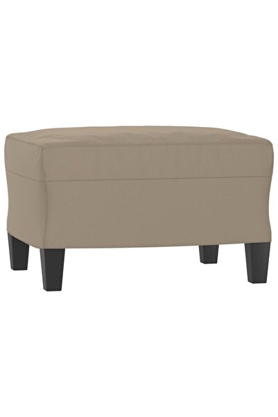vidaxl Taburet, gri taupe, 60x50x41 cm, microfibră