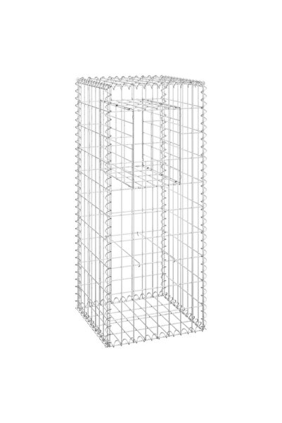 vidaxl Stâlp gabion, 40 x 40 x 100 cm, fier