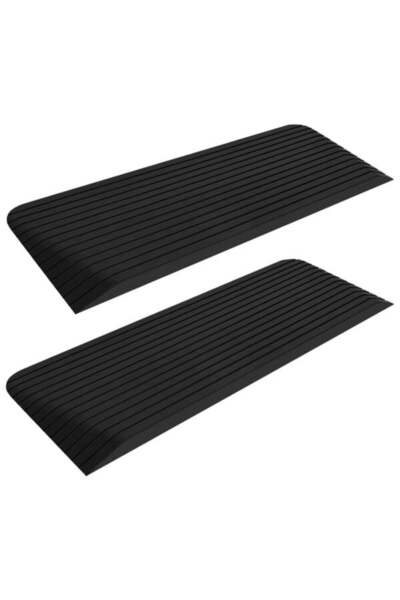 vidaxl Rampe de prag, 2 buc., 110 x 41 x 5 cm, cauciuc