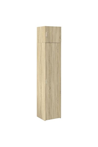 vidaxl Dulap de depozitare îngust, stejar Sonoma, 45 x 42.5 x 225 cm, lemn