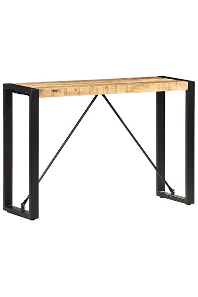 vidaxl Masă consolă, 110 x 35 x 76 cm, lemn masiv de mango