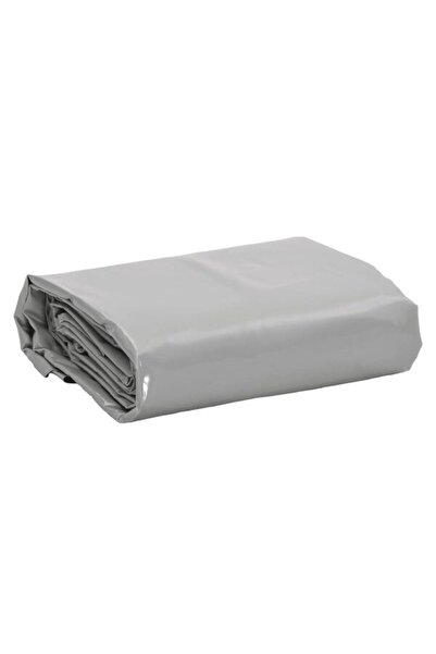vidaxl Prelată, gri, 6 x 8 m, 650 g/m²