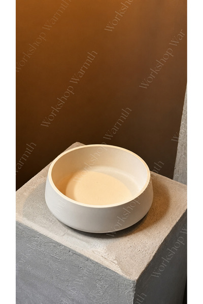 Workshop Warmth Gab Luna Varnished (Wax) Decorative Plate - Mini Coffee Table...