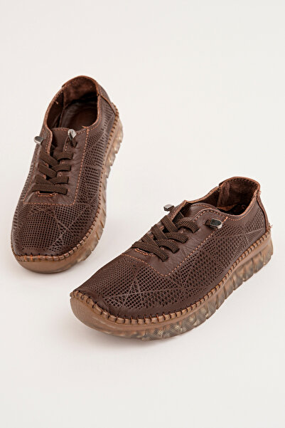 Madam Tarz Kcl-D01 Gel Sole Genuine Leather Ballerinas