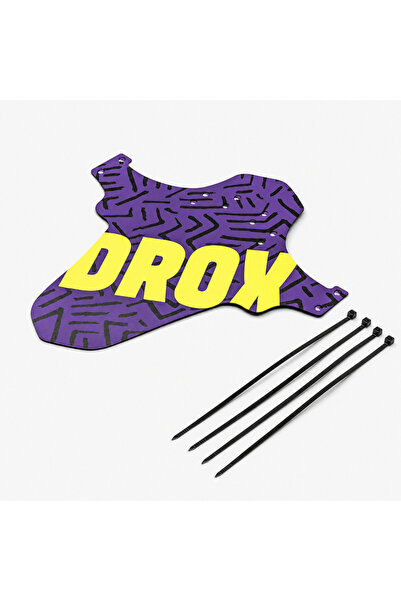 heugers Drox Viking Ultra Hafif Ön/Arka Bisiklet Çamurluğu Mor