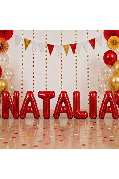 Flippy Baloane Folie Metalizate, Flippy, Set NATALIA, Heliu sau Aer, Pai incl...