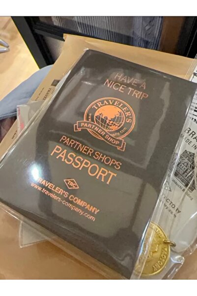 TRAVELERS B27-Traveler's Company Passport Size Stamp Notebook