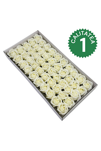AFO Set 50 Trandafiri Sapun Parfumati Calitatea I Ivory