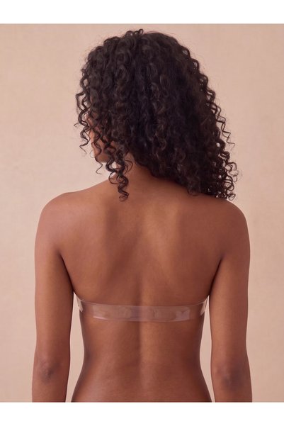 SEBURAM COLLECTION Special Occasion Evening Dress Transparent Back Bra Strablez Bra Support Bra