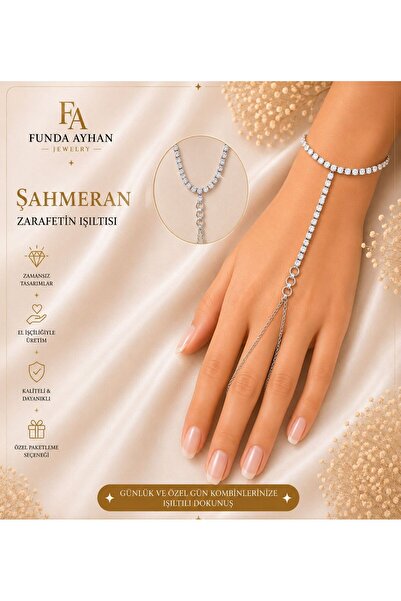 FTA TİCARET Funda Ayhan Jewelry Stone Detailed Şahmeran Bracelet – Elegant an...