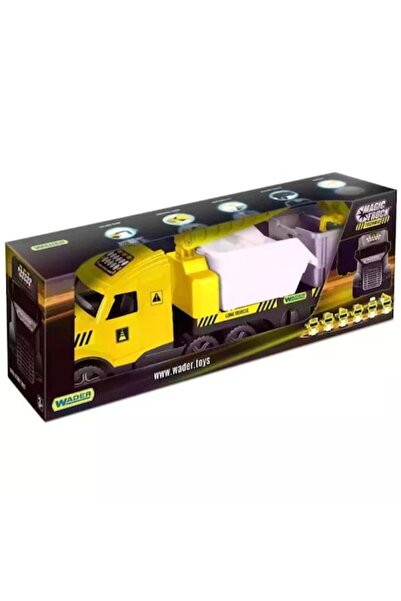 Wader Camion magic, camion cu container - 79 cm
