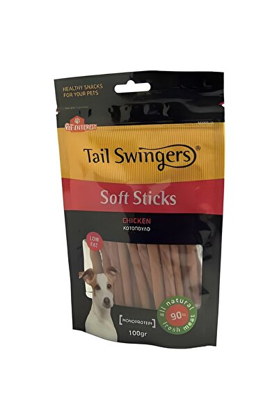 Tail Swingers Απαλά Σνακ Στικς Κοτόπουλου 100gr