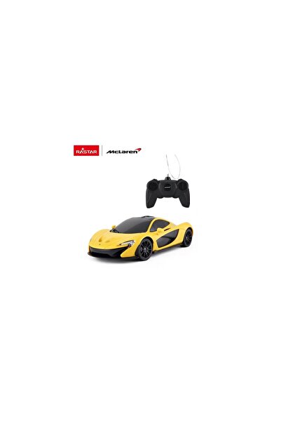 Rastar Mașină McLaren P1 galbenă cu telecomandă, scară 1:24