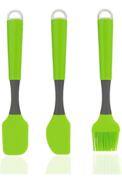 ECVV ® Silicone Spatula Set 3PCS, Heat Resistant Non-Stick Kitchen Utensils f...