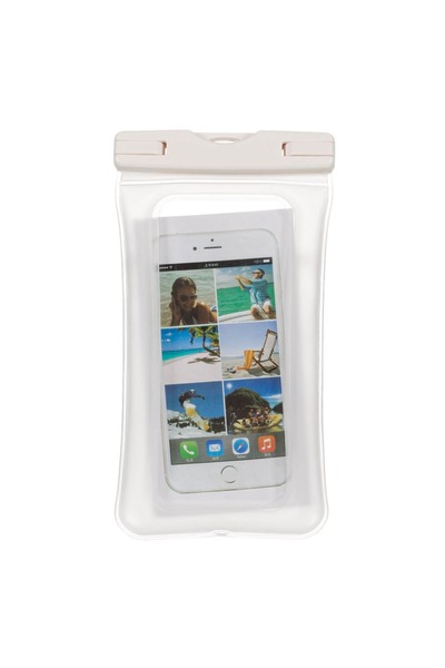 Z Store Husă impermeabilă pentru telefon mobil, Albă - 21.5x11.5cm