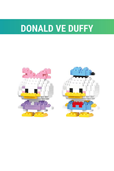 WUNİT Donald Ve Daisy 3D Yapboz Karakter Fİgürü