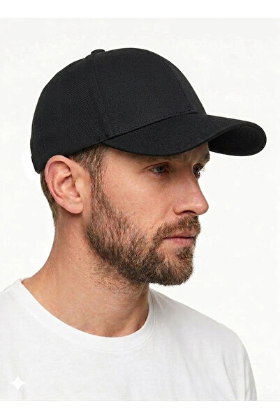 STELLA VESTİNO Unisex Gabardine Summer Cap - Plain Sports Hat