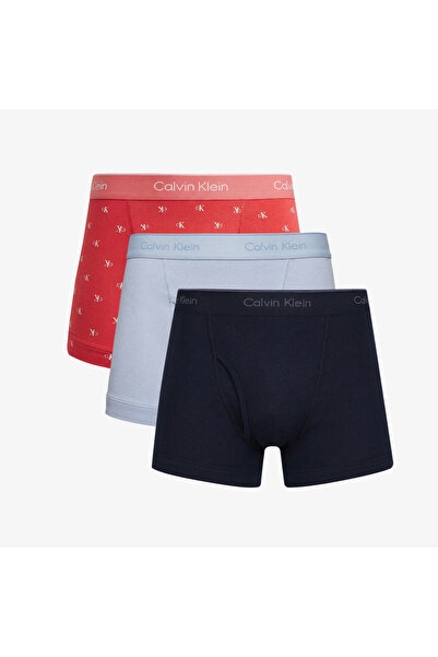 Calvin Klein Trunk 3'lü Erkek Renkli Boxer
