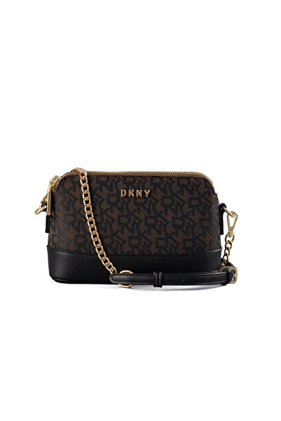 Dkny DK Classic Print Mini Crossbody Bag, Vintage-Style Chain Shoulder Bag fo...