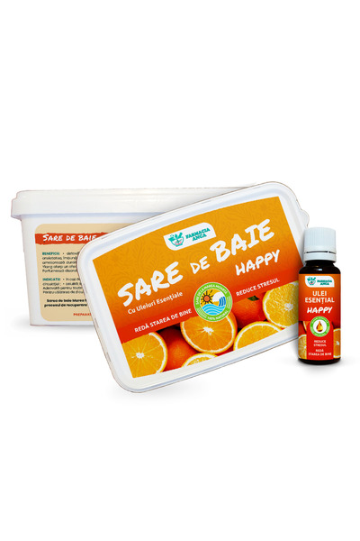 Farmacia Anca L-SARE DE BAIE HAPPY*500G
