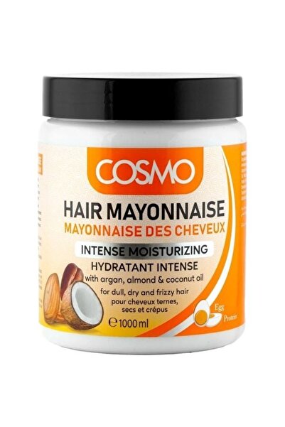 Cosmo Intense Moisturizing Hair Mayonnaise 1000ml, With Argan, Almond & Cocon...