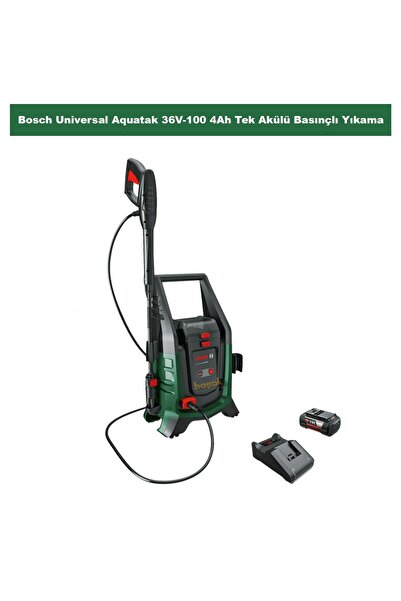 Bosch Universal Aquatak 36V-100 1x4 Ah Akülü Basınçlı Yıkama 06008C7002