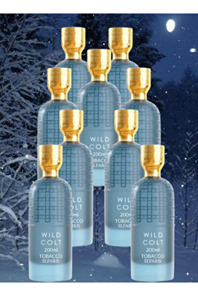 ELFARIS 9 قطع من عطر وايلد كولت توباكو 200 مل