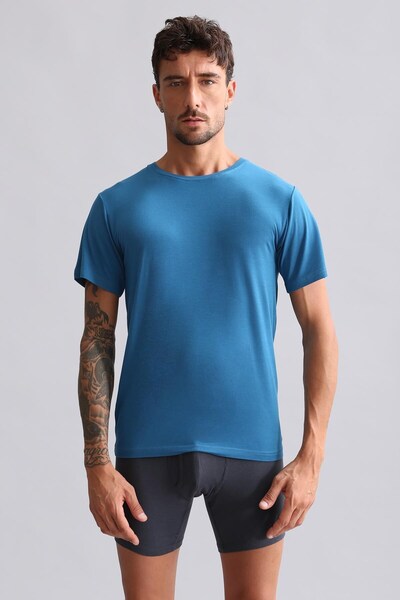 Aytuğ&Mısırlı Egyptian Modal by Tencel Hercules Slim Fit Crew Neck Undershirt...