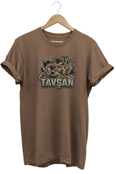 WİDİ Exclusive Rabbit Illustration Dynamic Premium Streetwear T-Shirt
