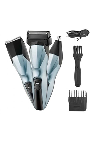 Primo Plus WK-2103 Rechargeable Men's Grooming Kit 3-in-1 - Professional Elec...