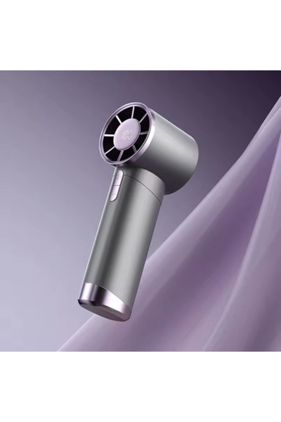 Deliny Ventilator portabil reîncărcabil USB cu afișaj LED și 100 de viteze re...