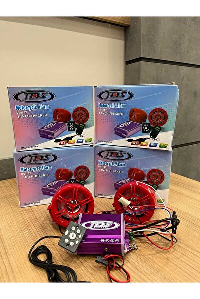 JDS MOTORSİKLET ALARM VE MP3 SETİ