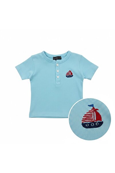 BOBBY JR KİDSWEAR Pique Fabric Children's T-Shirt