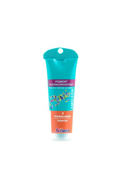 Kober Pigment super-concentrat pentru vopsele lavabile, KOBER, mandarină, 30M...