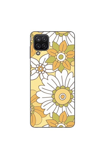 OEM Husa compatibila cu Samsung Galaxy A12 Silicon Gel Tpu Model Pastel Garden