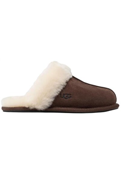 UGG Scuffette II Papuci de damă din piele întoarsă maro, EU 39