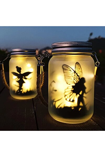 CumparaMisim Decorațiuni Solare cu Zâne LED – Set 2 Bucăți, Lumină Caldă, Dec...