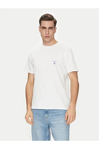 Guess Jersey Erkek Regular Fit T-Shirt