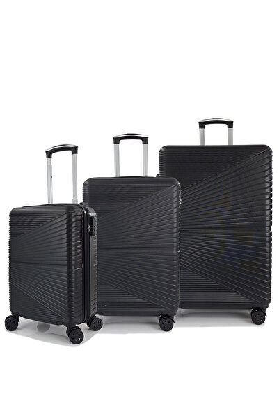 OEM Σετ Σκληρών Βαλιτσών 3 Τεμαχίων Συλλογή Playbags PS1103-SET3. Μαύρο