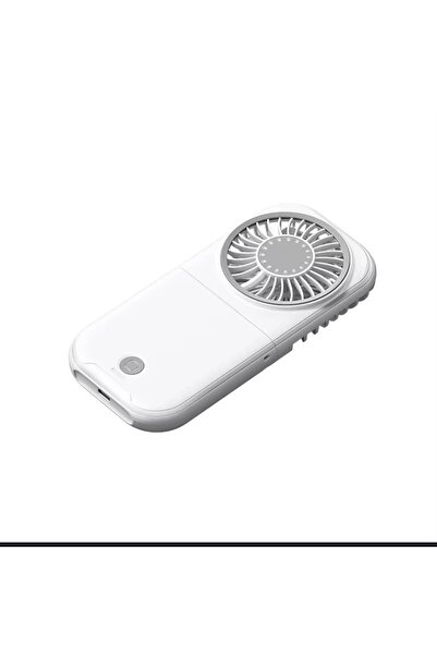 General Home Mini portable USB Fan Beyaz Şarjlı