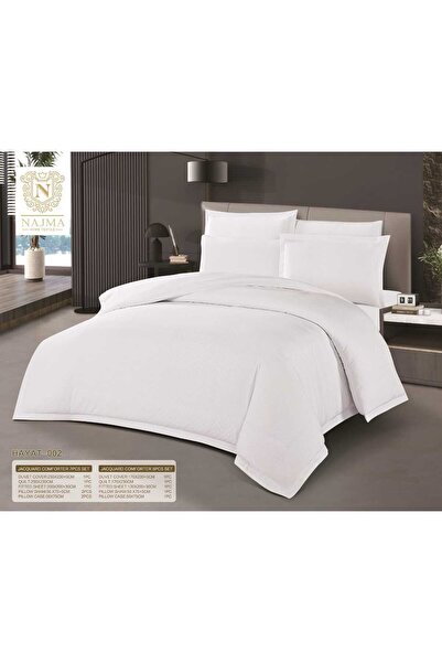 NAJMA Soft Touch Double Jacquard Hotel Bedspread - Nefren |   7 Pieces