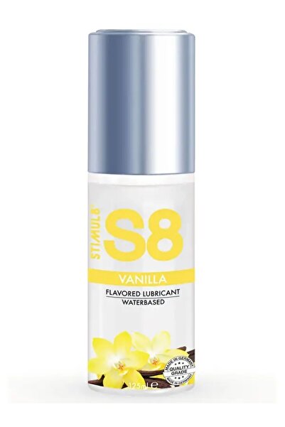 S8 Flavored Vanilya Aromalı Kayganlaştırıcı Jel 125ml