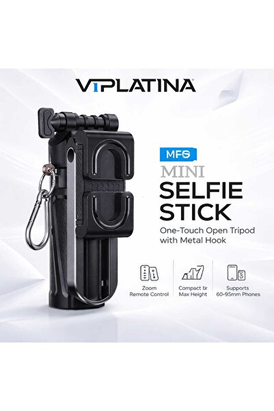 VIPLATINA Mini Selfie Stick Tripod Remote Control Foldable Stand